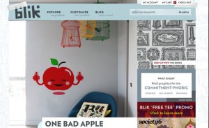 Blik Wall Decals Website