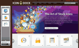 Icon Dock Website