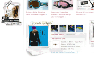 Oakley Uniquely Women Website