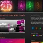 Beautiful 2.0 Colourful website Design