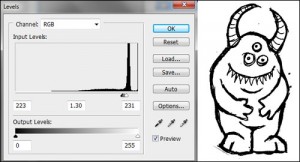 Photshop Adjust Levels