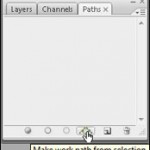 Photoshop -work path from selection